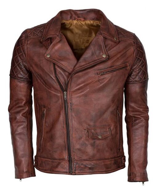 Sam Brando Biker Leather Jacket