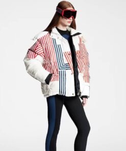 LV Stripes Puffer Jacket