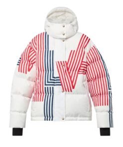 LV Stripes Puffer Jacket