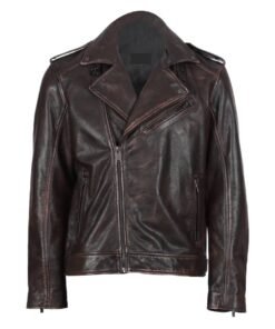 Liam Biker Leather Jacket