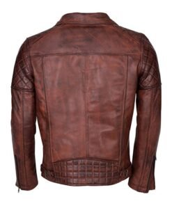 Sam Brando Biker Leather Jacket
