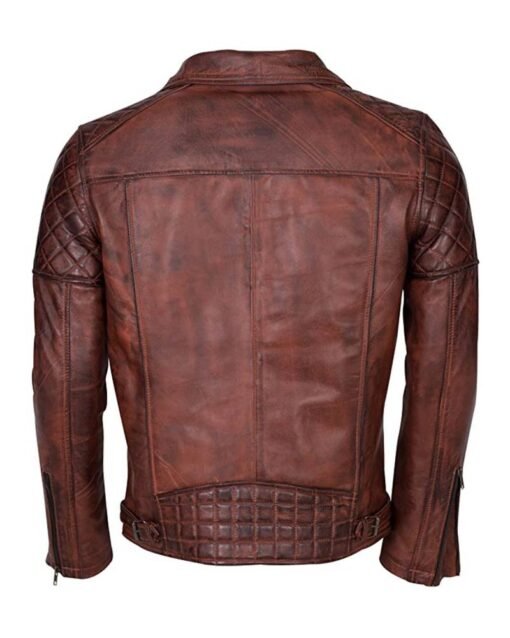 Sam Brando Biker Leather Jacket