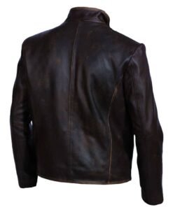 Brent Biker Leather Jacket