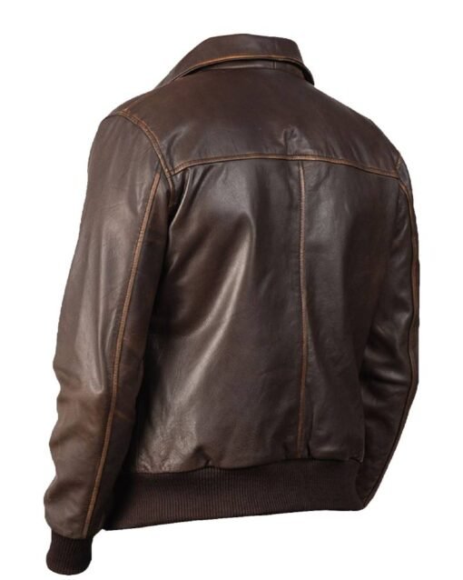 Luis Bomber Leather Jacket