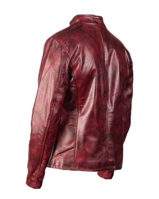 Cory Biker Leather Jacket