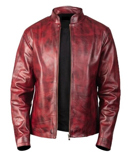 Cory Biker Leather Jacket