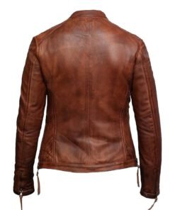 Ayla Biker Leather Jacket