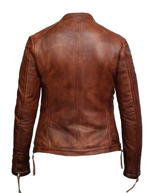 Ayla Biker Leather Jacket