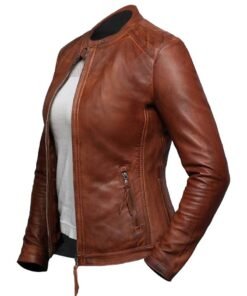Ayla Biker Leather Jacket