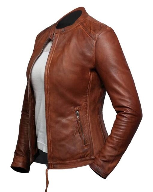 Ayla Biker Leather Jacket