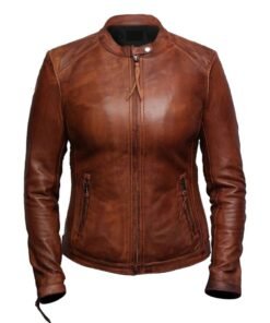 Ayla Biker Leather Jacket