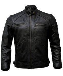 Jason Classic Biker Leather Jacket