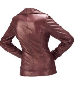 Elina Biker Leather Jacket