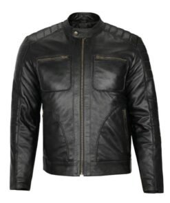 Anthony Classic Biker Leather Jacket