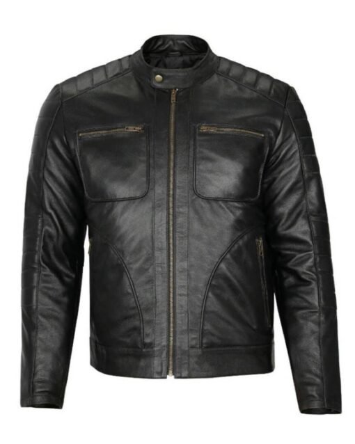 Anthony Classic Biker Leather Jacket