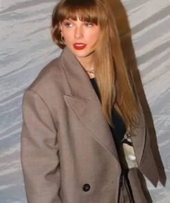 Taylor Swift Brown Cropped Blazer