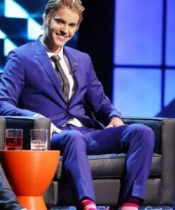 Justin Bieber Full Blue Suit