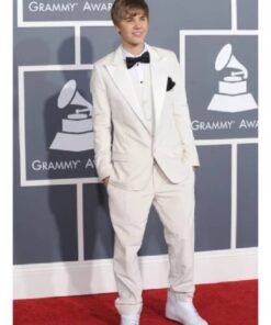 Justin Bieber White Full Suit
