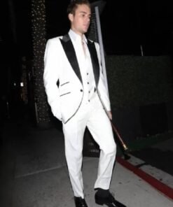 Justin Bieber White Full Suit