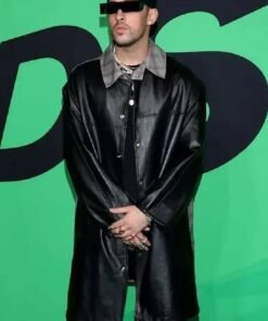 Spotify Awards Bad Bunny Black Coat