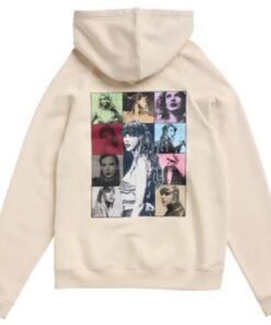 Taylor Swift Cream Fleece Hoodie