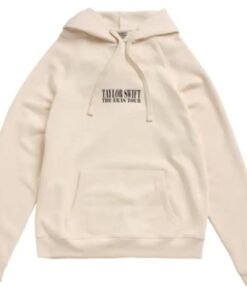 Taylor Swift Cream Fleece Hoodie