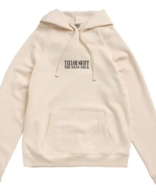 Taylor Swift Cream Fleece Hoodie