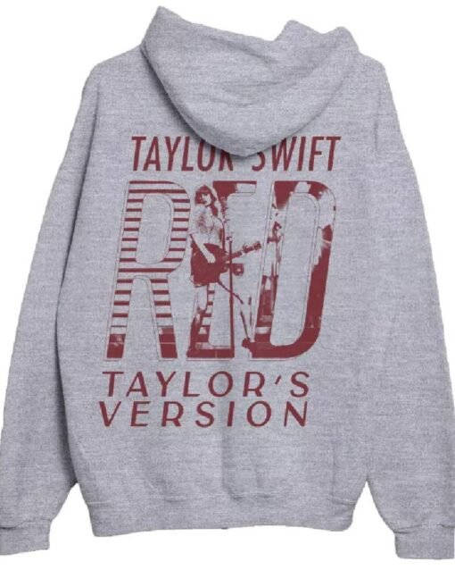 Taylor Swift Loving Him Was Grey Fleece Hoodie