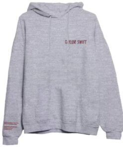 Taylor Swift Loving Him Was Grey Fleece Hoodie