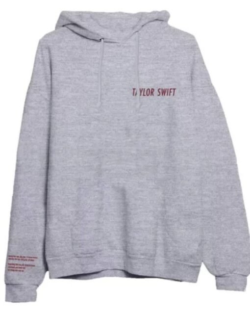 Taylor Swift Loving Him Was Grey Fleece Hoodie