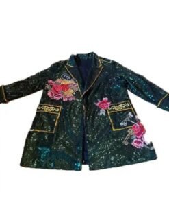 Taylor Swift Sequin Reputation Zip-Up Jacket
