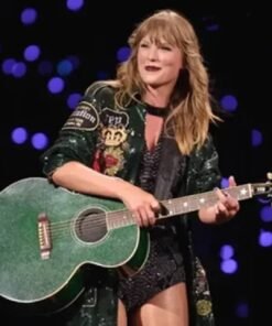 Taylor Swift Sequin Reputation Zip-Up Jacket