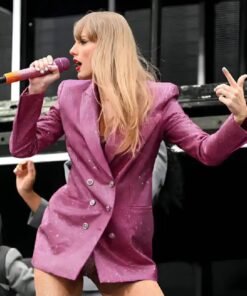 Taylor Swift The Eras Tour Dublin Burgundy Blazer