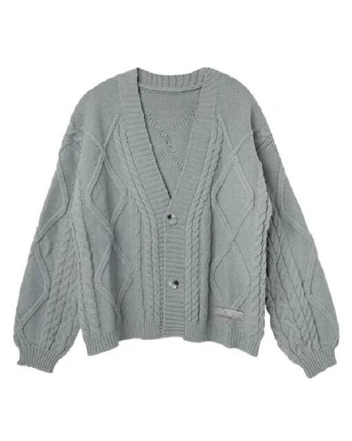 Taylor Swift The Tortured Poets Department Grey Cardigan