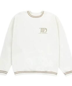 Taylor Swift The Tortured Poets Department White Sweatshirt