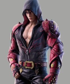 Tekken 7 Jin Kazama Hooded Leather Jacket