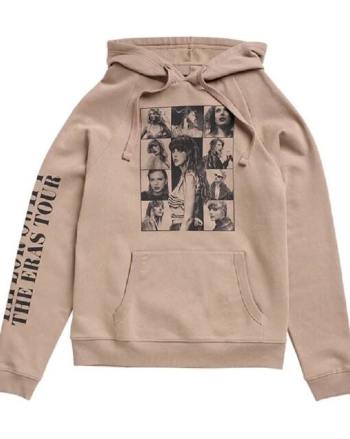 Taylor Swift The Eras Tour Taupe Pullover Hoodie