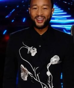 The Voice S25 John Legend Black Blazer