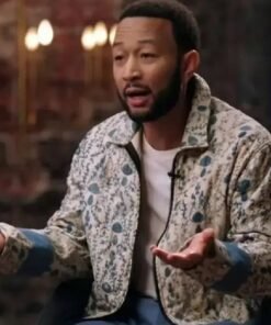 The Voice S25 John Legend Floral Cotton Jacket