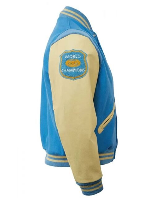 Varsity 1952 Detroit Lions Cream And Blue Jacket