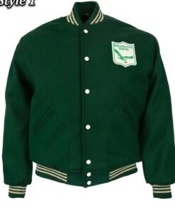 Varsity 1960 Philadelphia Eagles Green Wool Jacket