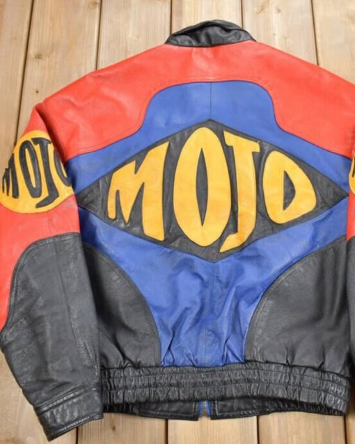 Vintage Micheal Hoban Mojo Patchwork Leather Jacket