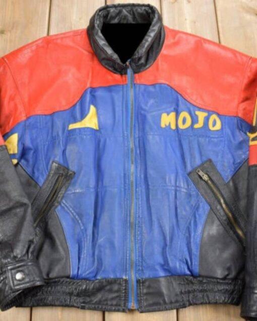 Vintage Micheal Hoban Mojo Patchwork Leather Jacket