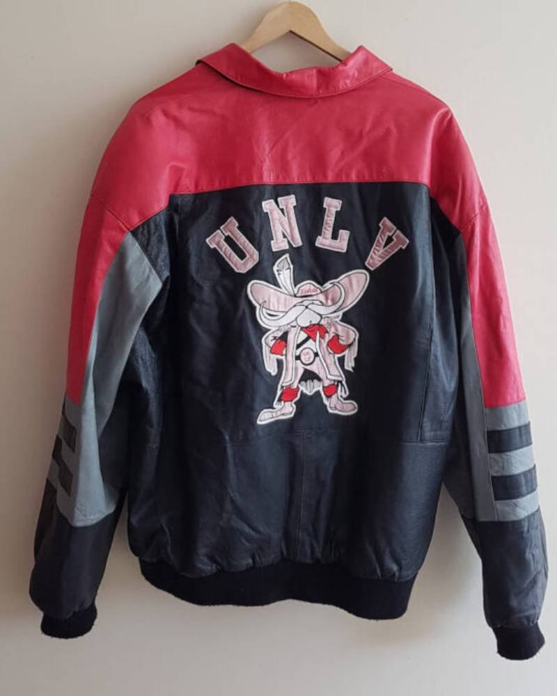 Vintage Unlv Roberts Multicolor Leather Jacket
