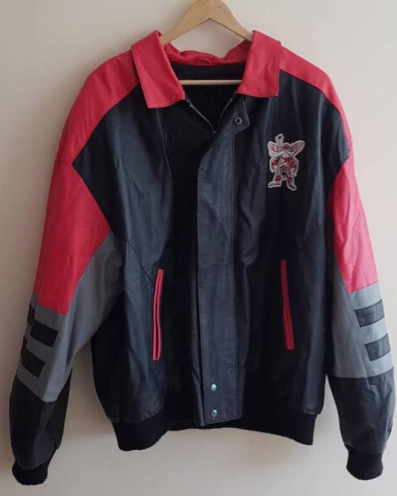 Vintage Unlv Roberts Multicolor Leather Jacket