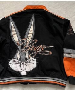 Vtg Looney Tunes Bugs Bunny Bomber Jacket