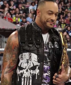 Damian Priest WWE Money In The Bank 2024 Black Vest