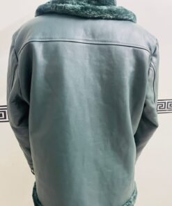 Smile 2 Dylan Gelula Green Shearling Jacket