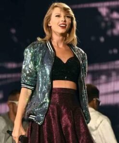 Taylor Swift Green Bomber Jacket