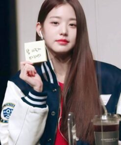 IVE Wonyoung Yonsei University Varsity Jacket